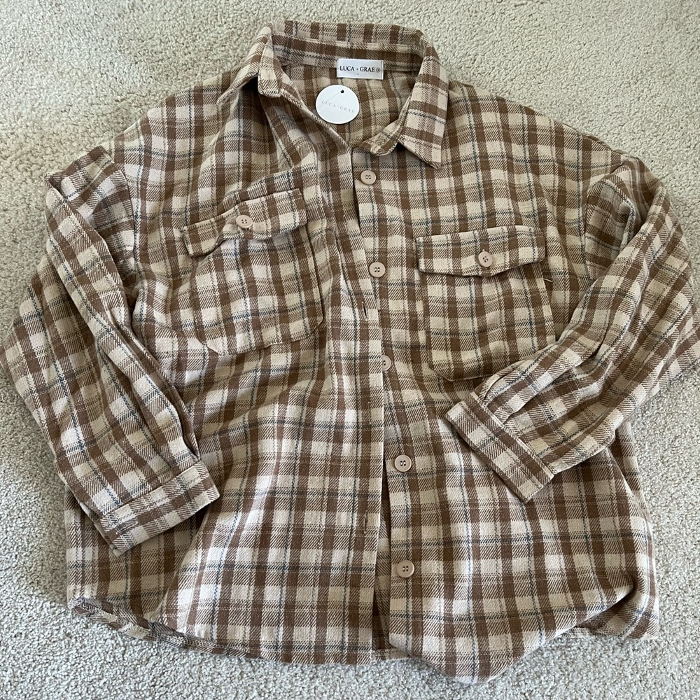 Plaid Top